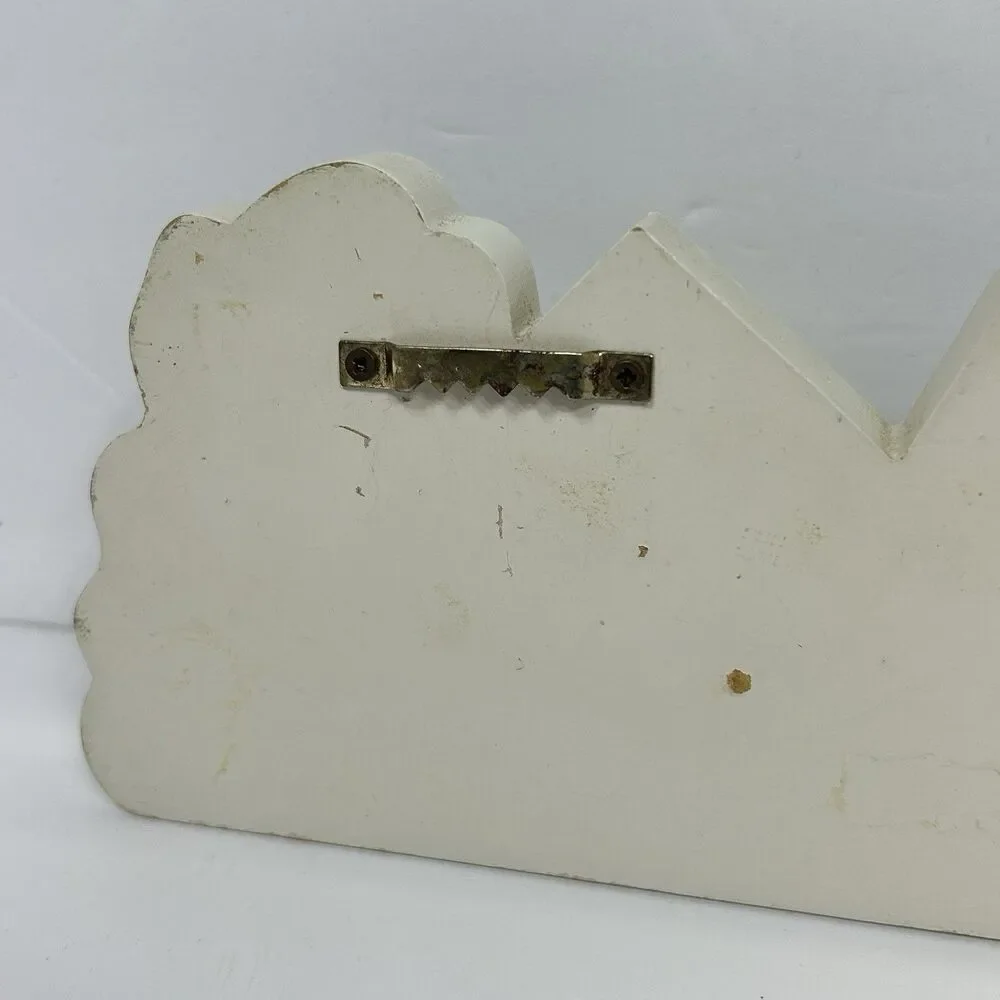Vintage Tender Heart Treasures Village Store Front Wood Sign Decor Primitive ‘89